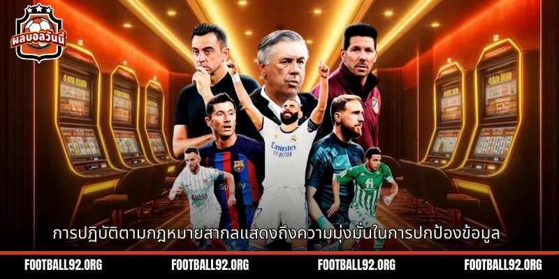การปฏิบัติตามกฎหมายสากลแสดงความมุ่งมั่นของบริการในการป้องกันข้อมูล