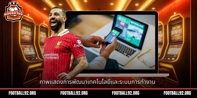 ภาพแสดงการพัฒนาเทคโนโลยีและระบบการทำงาน