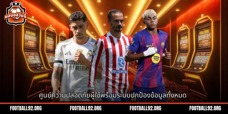 ศูนย์ปลอดภัยของผู้ใช้โดยมีการป้องกันข้อมูลทั้งหมด